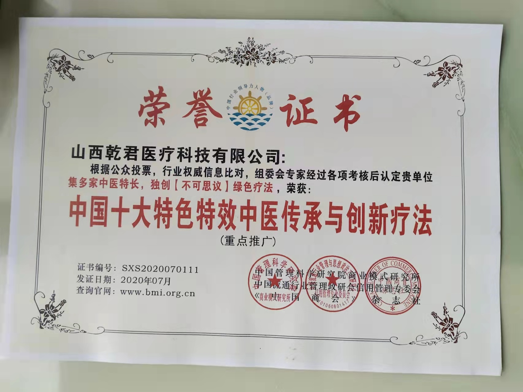 国医专家委员会副主席    翟水泉(图26)
